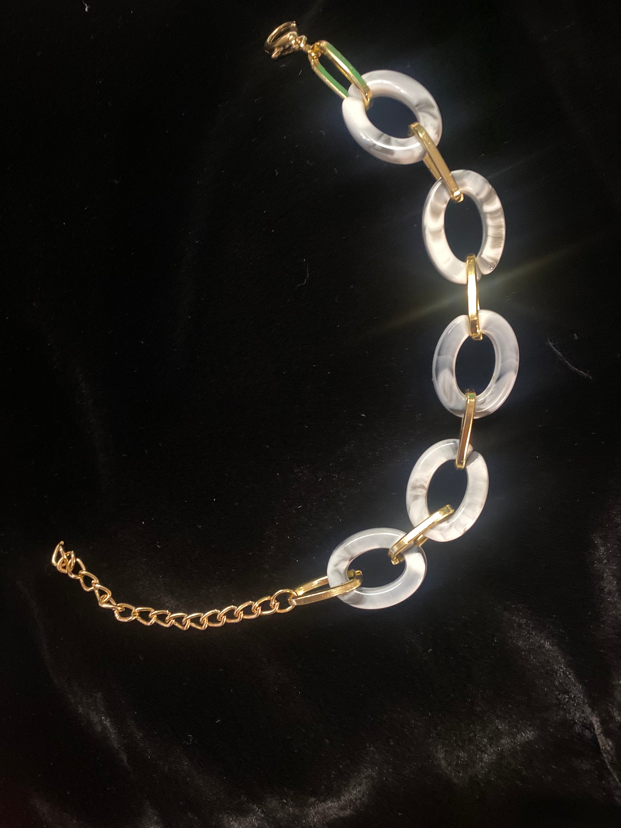 Oval Chain Link Retro Bracelet