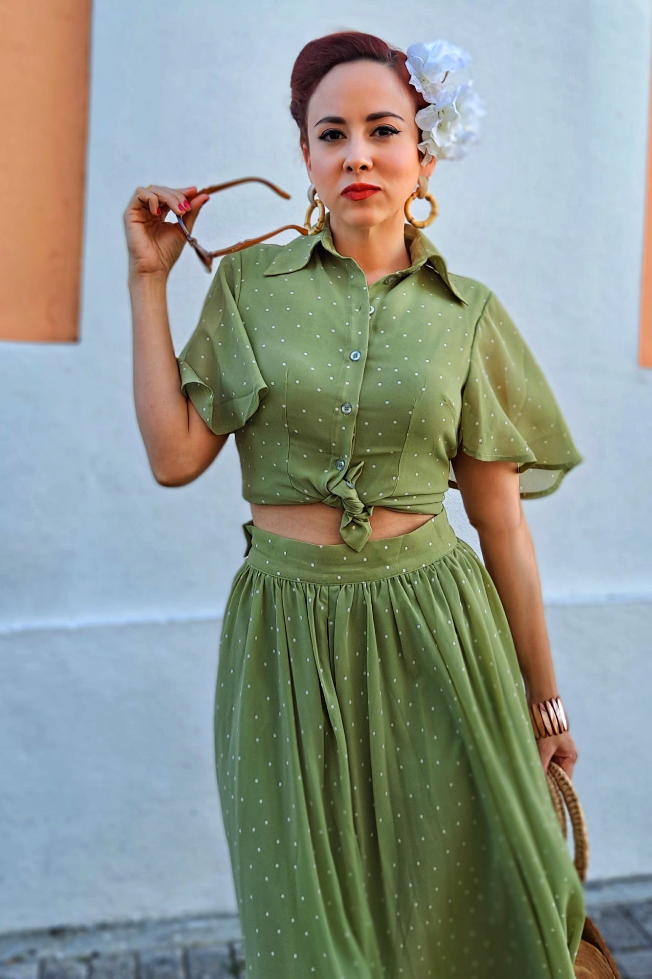 Dorothy Skirt in Sage