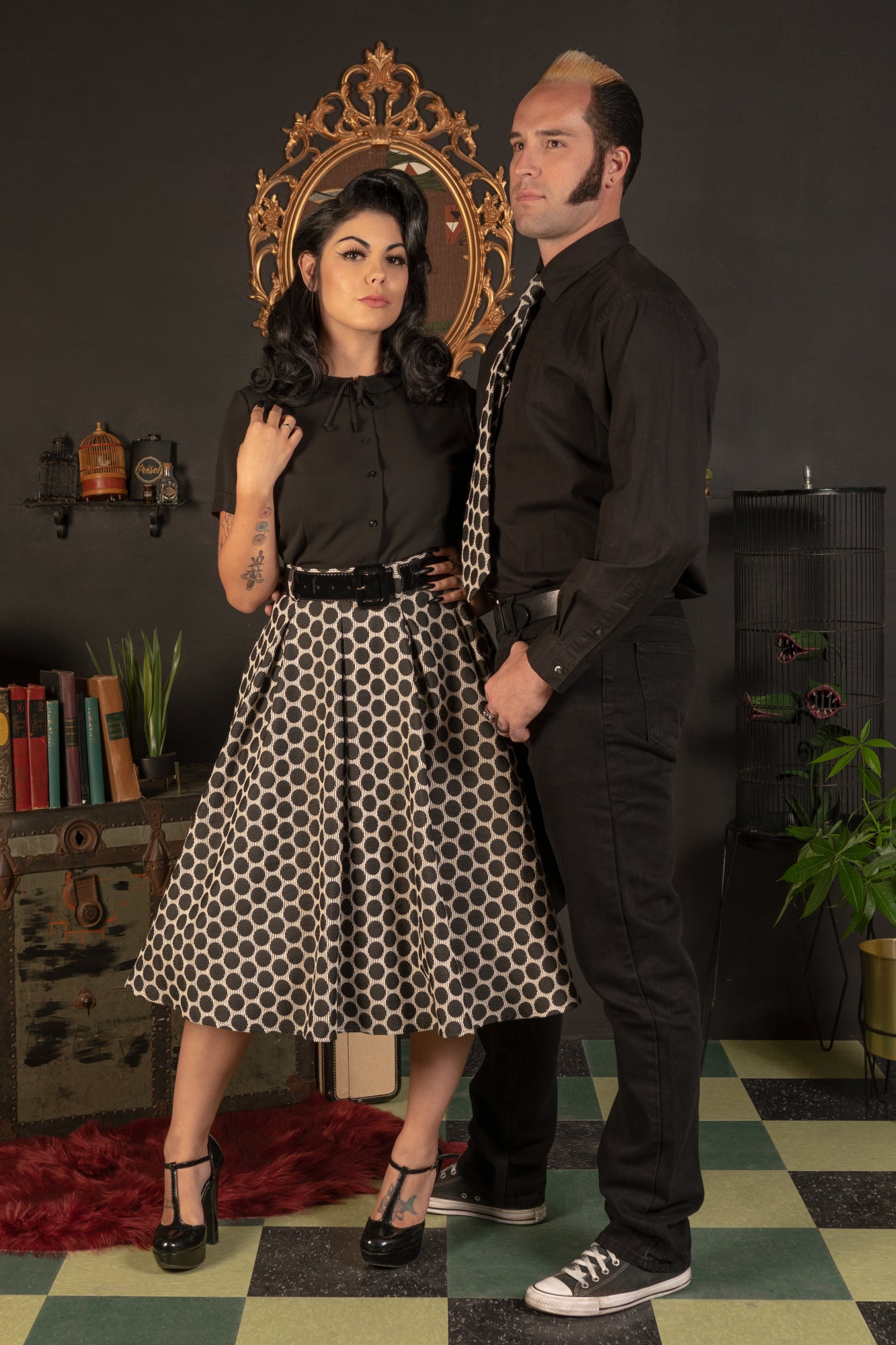 Tabitha Retro Circle Skirt