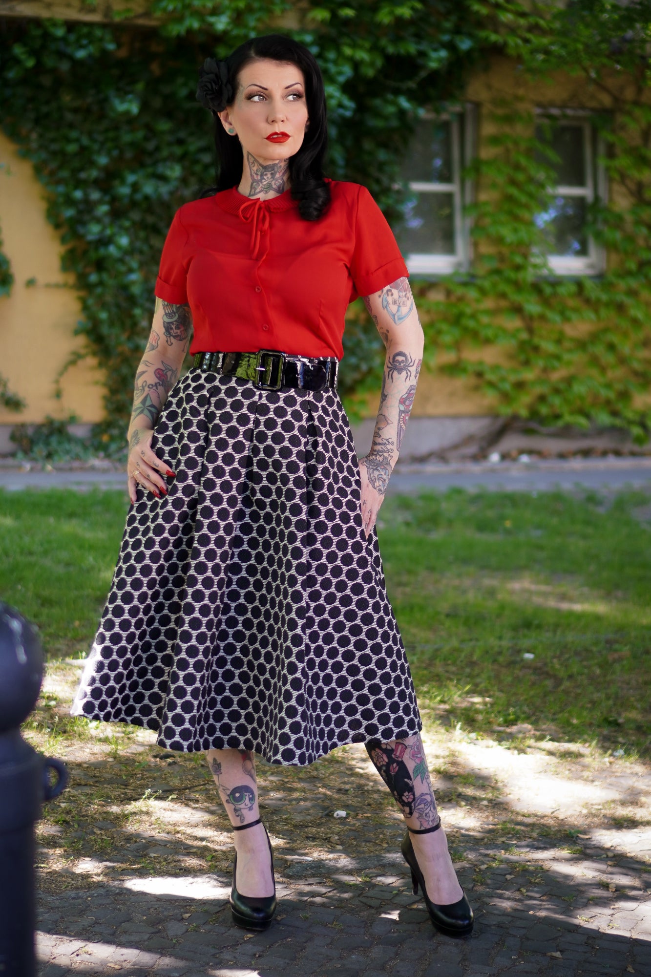 Tabitha Retro Circle Skirt