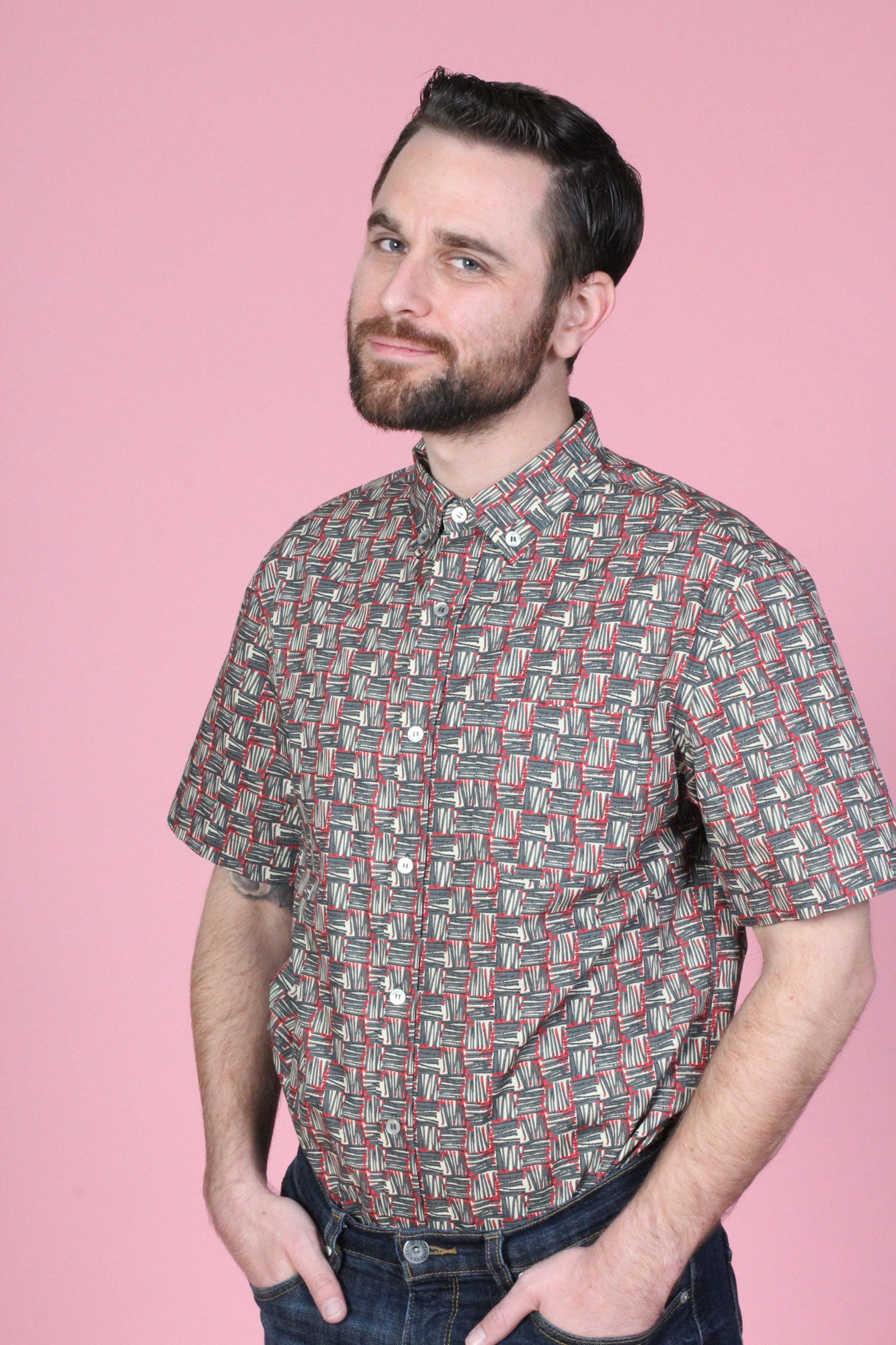 Harvey Matchstick Men's Shirt