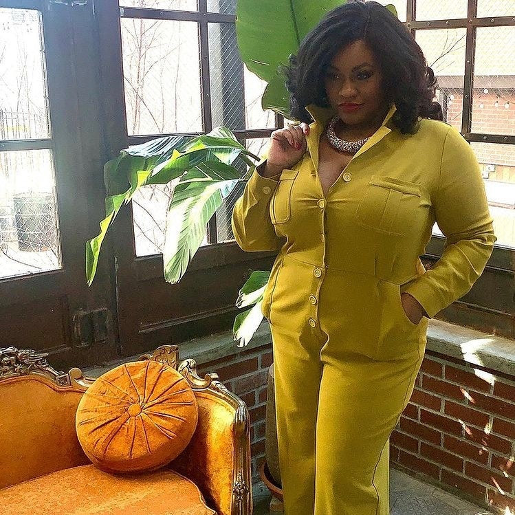 Florence Coverall in Mustard Wide Leg